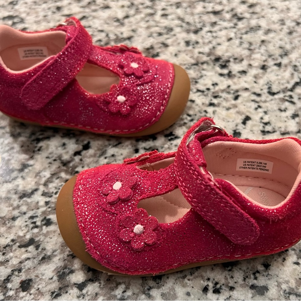 Stride Rite baby girls sneaker sandals 5M